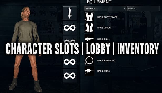 Character Slots | Lobby | Inventory